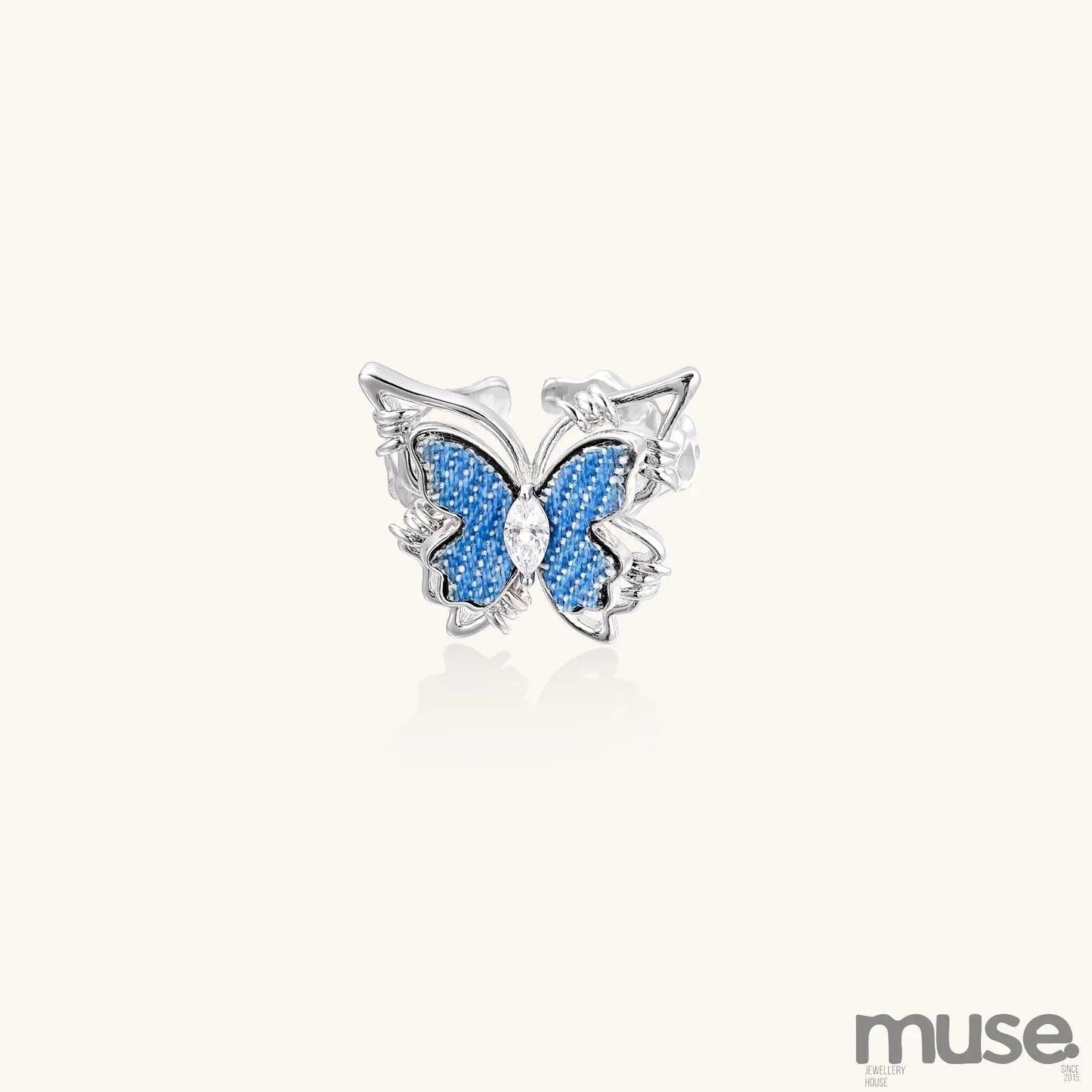 Azure Butterfly Ring.