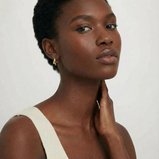 Sculpted Drop Earrings